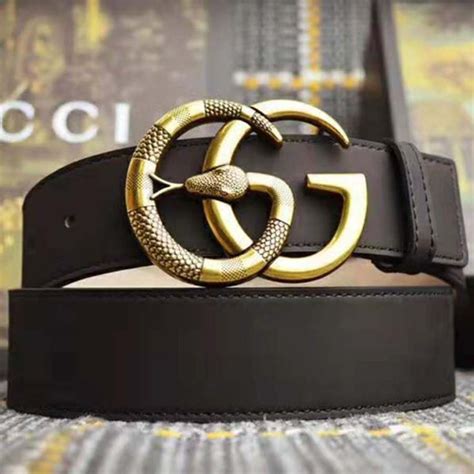 leather belt with snake buckle size gucci|real Gucci belt buckle.